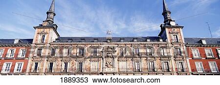 Building In Plaza Major View Large Photo Image Stock Image - Building In Plaza Major. Fotosearch