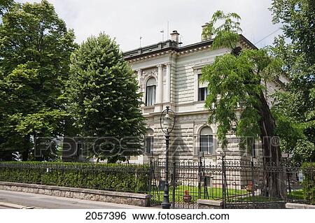 Stock Photograph - Building On Andrassy Avenue, Budapest, Hungary. Fotosearch
