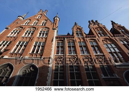 Building on Market (Market square), Bruges (Brugge), West Flanders, Belgium View Large Photo Image Stock Photograph - Building on Market (Market square), Bruges (Brugge), West Flanders, Belgium. Fotosearch