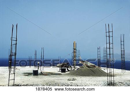 Building Site, Sao Nicolau Island View Large Photo Image Stock Photography - Building Site, Sao Nicolau Island. Fotosearch