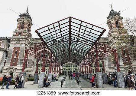 Building with unique entrance and facade; New York City, New York, United States of America View Large Photo Image Stock Photo - Building with unique entrance and facade; New York City, New York, United States of America. Fotosearch