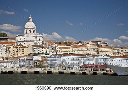 Buildings Along The Tagras River; Lisbon, Portugal View Large Photo Image Stock Image - Buildings Along The Tagras River; Lisbon, Portugal. Fotosearch