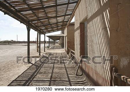 Stock Image - Buildings Around The Office Chacabuco, Chile, Antofagasta. Fotosearch