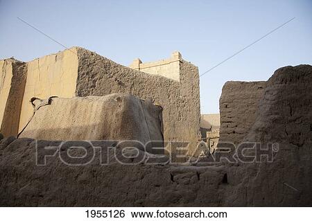 Stock Photograph - Buildings At Timbuktu, Mali. Fotosearch
