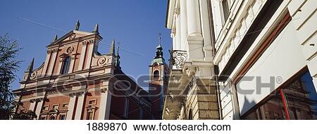 Stock Image - Buildings In Ljubljana. Fotosearch