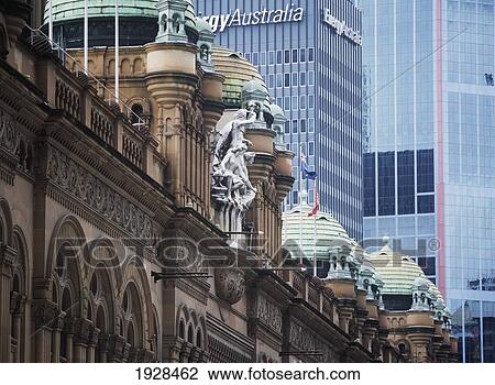 Stock Image - Buildings In The Business District. Fotosearch