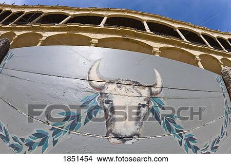 Bull Painting On A Wall View Large Photo Image Picture - Bull Painting On A Wall. Fotosearch
