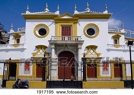 Stock Photography - Bullring Exterior. Fotosearch