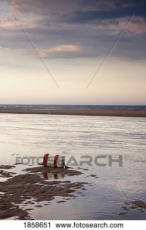 Buoy On Seashore View Large Photo Image Stock Image - Buoy On Seashore. Fotosearch