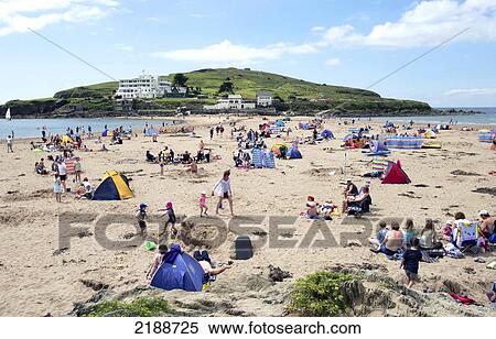 Stock Photography - Burgh Island Devon. Fotosearch