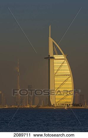 Burj Al Arab Hotel, Dubai, Uae View Large Photo Image Stock Image - Burj Al Arab Hotel, Dubai, Uae. Fotosearch