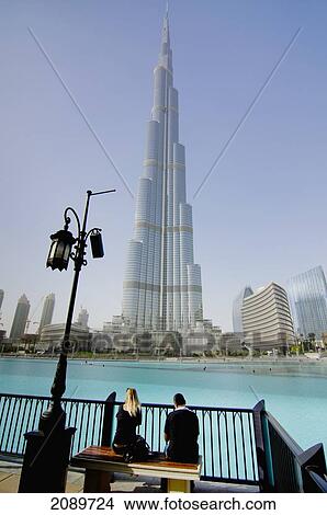 Burj Khalifa, Dubai, Uae View Large Photo Image Picture - Burj Khalifa, Dubai, Uae. Fotosearch