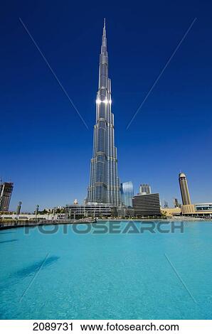 Stock Image - Burj Khalifa, Dubai, Uae. Fotosearch