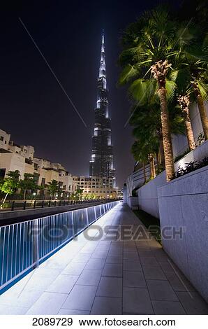 Burj Khalifa, Dubai, Uae View Large Photo Image Stock Photo - Burj Khalifa, Dubai, Uae. Fotosearch