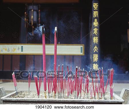 Burning Incense In Wenshu Si Buddhist Temple, Chengdu, Sichuan, China View Large Photo Image Stock Image - Burning Incense In Wenshu Si Buddhist Temple, Chengdu, Sichuan, China. Fotosearch