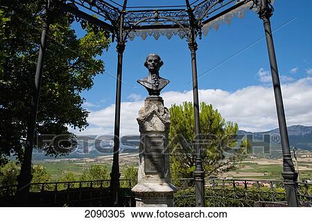 Bust Of Fabulist Felix Maria De Samaniego In Laguardia, Basque Country, Spain View Large Photo Image Stock Photography - Bust Of Fabulist Felix Maria De Samaniego In Laguardia, Basque Country, Spain. Fotosearch