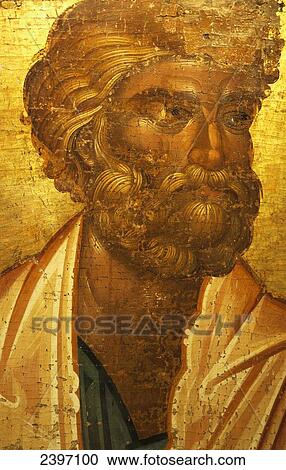 Stock Image - Byzantine artefact in the British Museum; London, England. Fotosearch