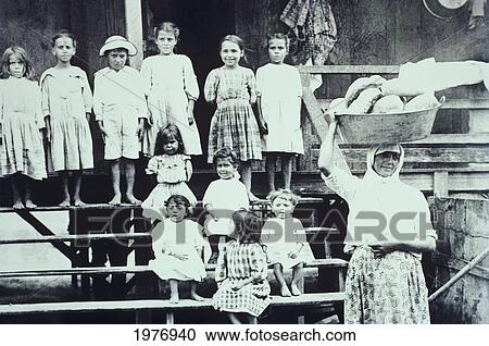 C. 1890 Black And White Photograph, Children Of Portuguese Plantation Workers. View Large Photo Image Stock Image - C. 1890 Black And White Photograph, Children Of Portuguese Plantation Workers.. Fotosearch
