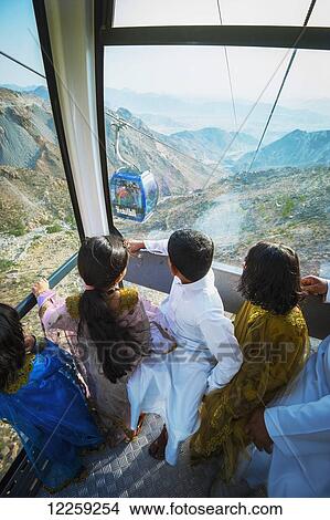 Cable car ride; Taif, Sauci Arabia View Large Photo Image Picture - Cable car ride; Taif, Sauci Arabia. Fotosearch