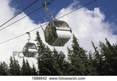 Cable Cars In Verbier View Large Photo Image Stock Image - Cable Cars In Verbier. Fotosearch