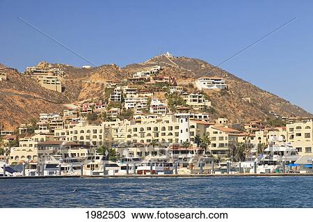 Stock Image - Cabo San Lucas At The Tip Of Baja California; Cabo San Lucas Baja California Sur Mexico. Fotosearch