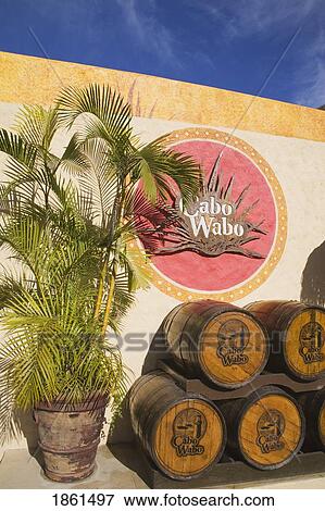 Stock Photo - Cabo Wabo Bar And Restaurant, Cabo San Lucas, Baja California, Mexico. Fotosearch