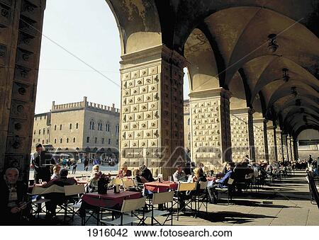 Cafe In Arcade View Large Photo Image Stock Image - Cafe In Arcade. Fotosearch