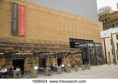 Cafe Outside Museum Of Sydney, Sydney, New South Wales, Australia View Large Photo Image Picture - Cafe Outside Museum Of Sydney, Sydney, New South Wales, Australia. Fotosearch