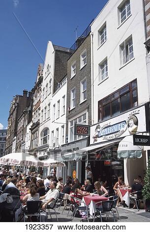 Cafes And Shops In South Molton Street View Large Photo Image Stock Photo - Cafes And Shops In South Molton Street. Fotosearch