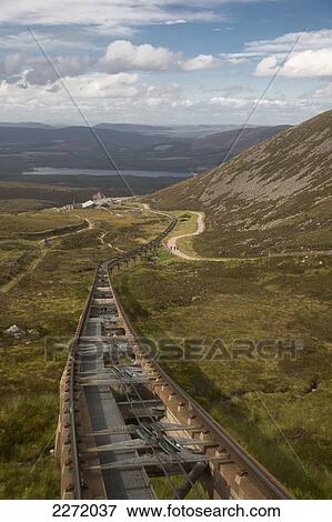 Cairngorms Nountain Railway In Cairngorms National Park; Scotland View Large Photo Image Stock Photo - Cairngorms Nountain Railway In Cairngorms National Park; Scotland. Fotosearch