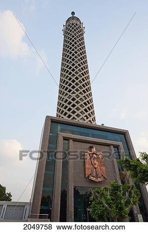 Stock Photo - Cairo Tower, Cairo, Al Qahirah, Egypt. Fotosearch