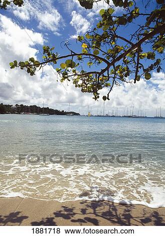 calabash hotel beach fotosearch