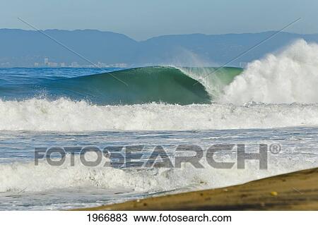 California, Redondo Beach, Large Ocean Wave Crashing View Large Photo Image Stock Image - California, Redondo Beach, Large Ocean Wave Crashing. Fotosearch