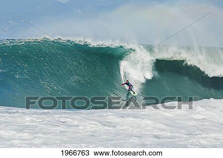 California, Redondo, Surfer On Large Wave View Large Photo Image Stock Image - California, Redondo, Surfer On Large Wave. Fotosearch