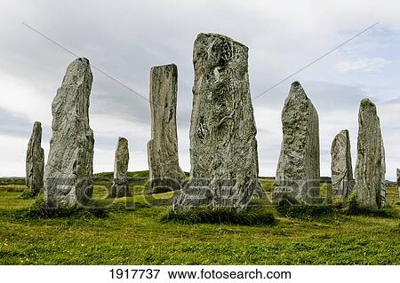 Stock Photo - Callanish Standing Stones. Fotosearch
