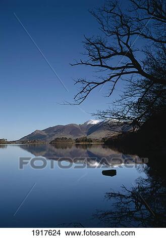 Picture - Calm Waters Of Derwent Water Shortly After Dawn. Fotosearch