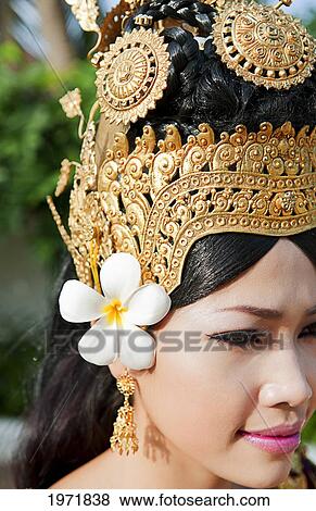 Cambodia, Siem Reap, Close Up Of Young Woman Wearing Traditional Dancer Attire. View Large Photo Image Stock Photo - Cambodia, Siem Reap, Close Up Of Young Woman Wearing Traditional Dancer Attire.. Fotosearch