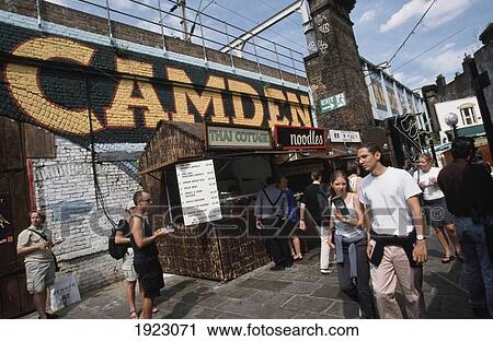 Stock Image - Camden Market. Fotosearch