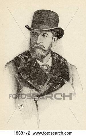 Camille Saint-Saëns, 1835-1921. French Composer. Portrait By Chase Emerson. American Artist 1874-1922 View Large Photo Image Stock Image - Camille Saint-Saëns, 1835-1921. French Composer. Portrait By Chase Emerson. American Artist 1874-1922. Fotosearch