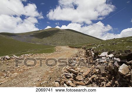 Stock Image - Camino Del Inca (Inca Road), Sama National Park, Tarija, Bolivia. Fotosearch