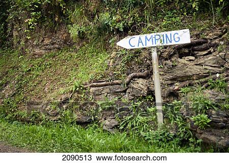 Camping Sign, Mutriku, Basque Country, Spain View Large Photo Image Stock Image - Camping Sign, Mutriku, Basque Country, Spain. Fotosearch