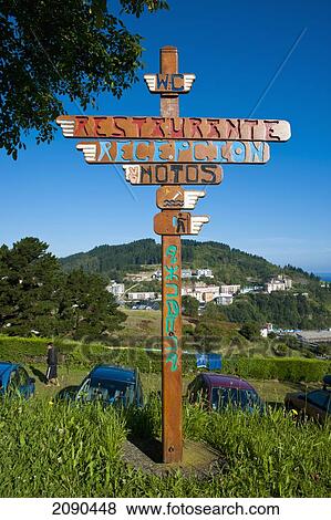 Stock Photo - Campsite In Mutriku, Basque Country, Spain. Fotosearch