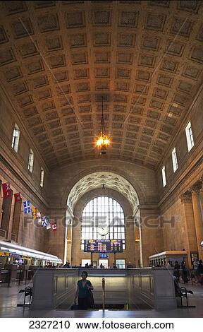 Canada, Ontario, Interior of Union Station; Toronto View Large Photo Image Stock Image - Canada, Ontario, Interior of Union Station; Toronto. Fotosearch