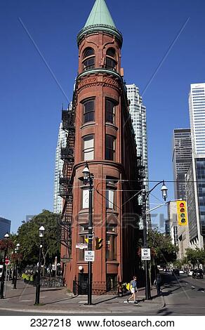 Canada, Ontario, Old redbrick building in downtown; Toronto View Large Photo Image Stock Photo - Canada, Ontario, Old redbrick building in downtown; Toronto. Fotosearch
