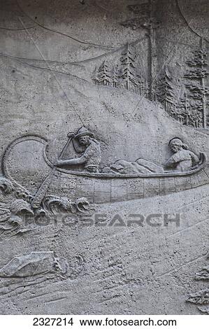 Canada, Ontario, Relief depicting Canadian history on building; Toronto View Large Photo Image Picture - Canada, Ontario, Relief depicting Canadian history on building; Toronto. Fotosearch