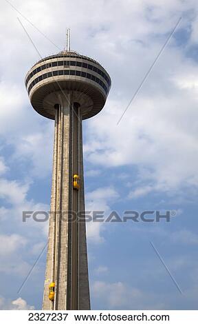 Stock Photo - Canada, Ontario, Skylon Tower; Niagara Falls. Fotosearch