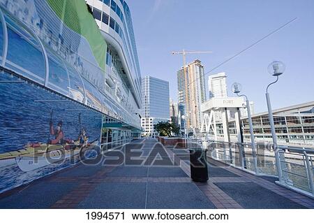 Stock Image - Canada Place, Vancouver, British Columbia, Canada. Fotosearch