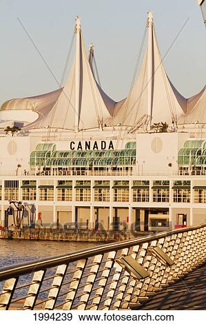 Stock Photo - Canada Place, Vancouver, British Columbia, Canada. Fotosearch