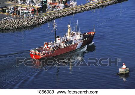 Canadian Coast Guard Ship, St. John's, Newfoundland, Canada View Large Photo Image Stock Photo - Canadian Coast Guard Ship, St. John's, Newfoundland, Canada. Fotosearch