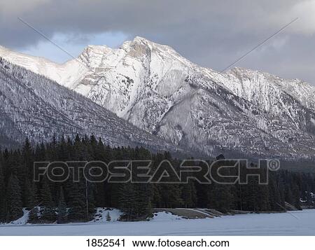 Stock Image - Canadian Rockies, Banff, Alberta, Canada. Fotosearch